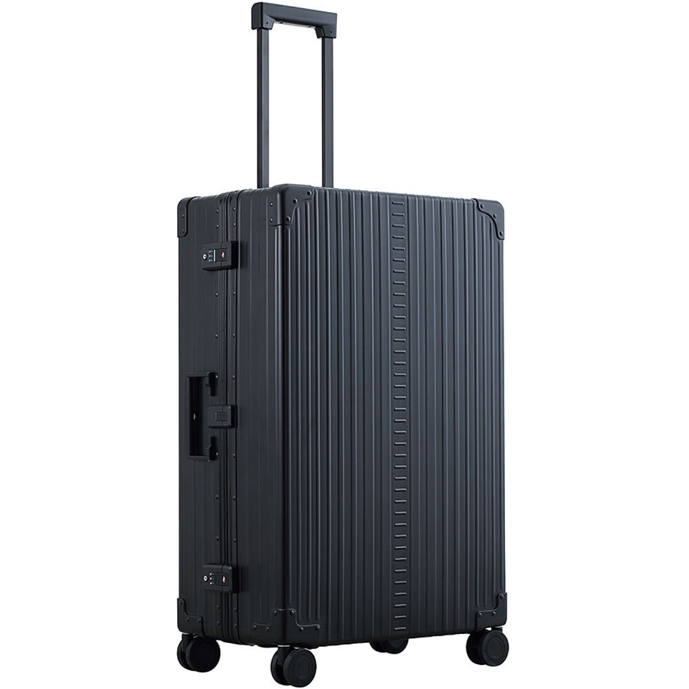 Brand NEW Aleon aluminum black onyx 30” macro traveler luggage suitcase